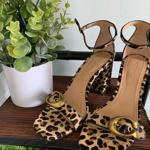Coach Heels - Picture 1 of 4